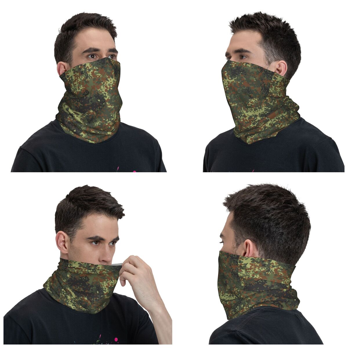 Personalizzato Flecktarn Camo  - Neck Gaiter Face Cover recensione e prezzo