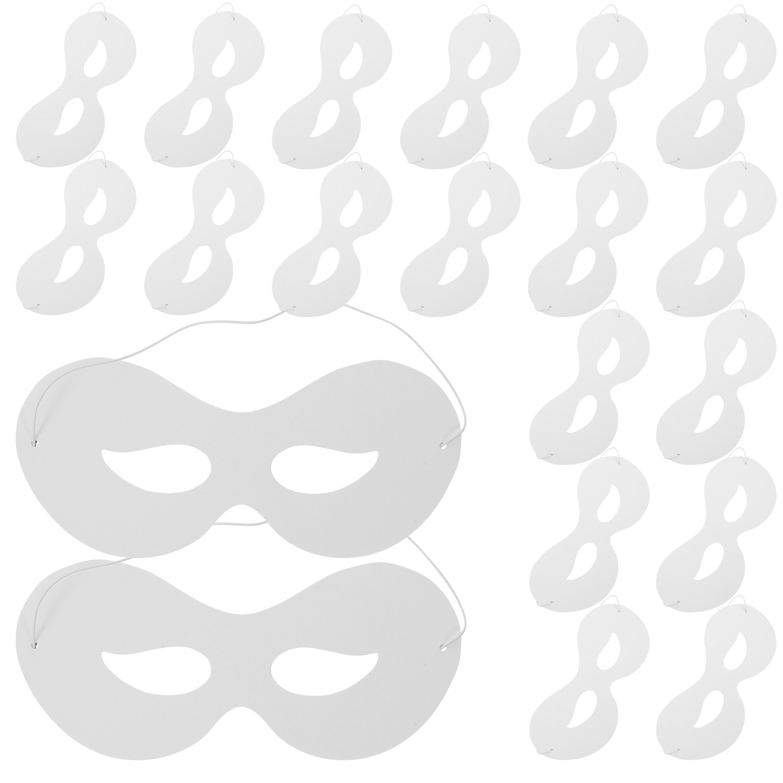 40 Maschere di Carta Bianca Di - Kids Face Mask recensione e prezzo