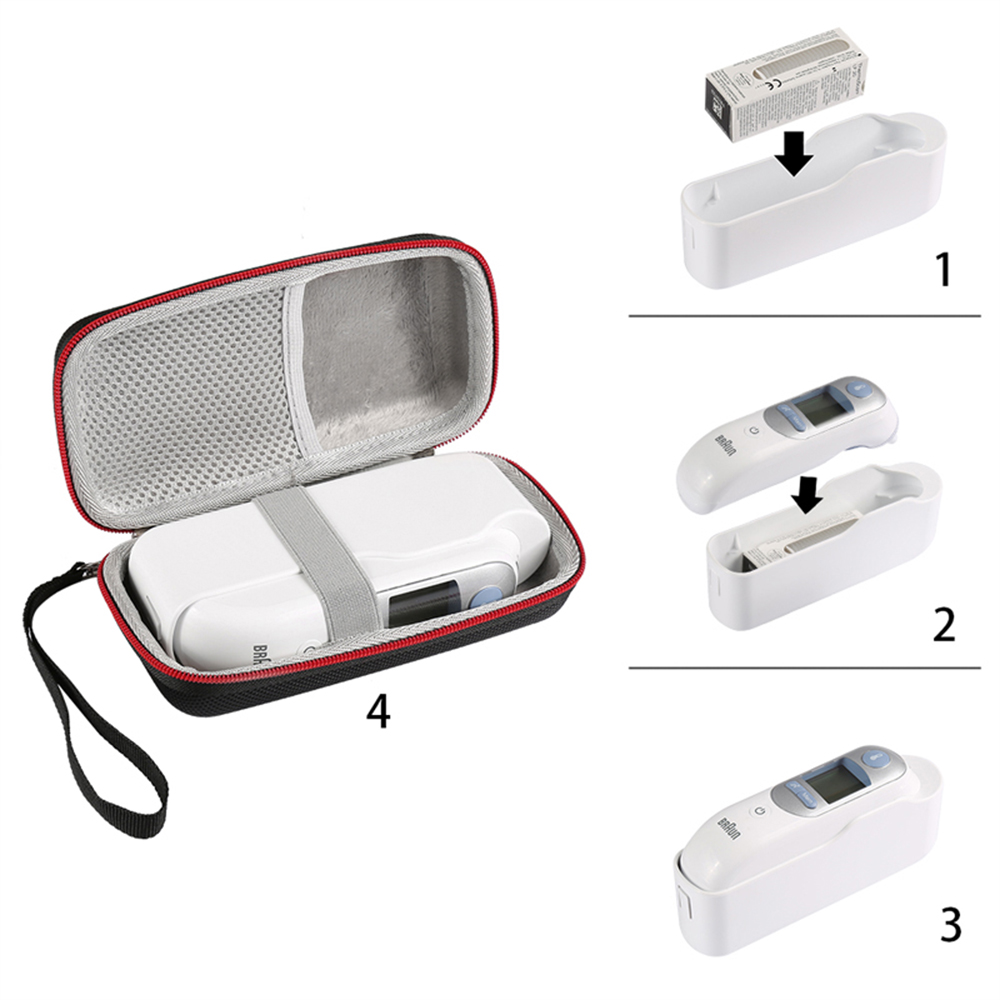 Custodia rigida per termometro - Braun Thermometer Thermoscan 7 recensione e prezzo