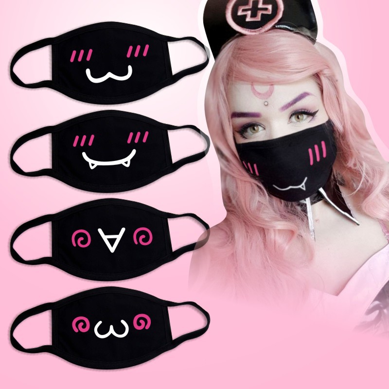 Maschera in cotone nero unisex - Respirator Half Face recensione e prezzo